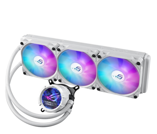 ASUS ROG STRIX LC III 360 ARGB LCD White 3x120mm - 1263056 - zdjęcie 2